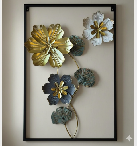 Premium Imported Metal Flower Frame