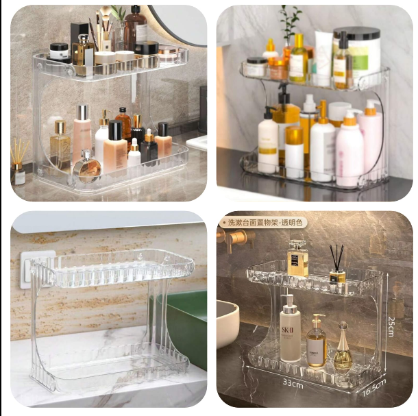 2-Tier Acrylic Cosmetic Organize