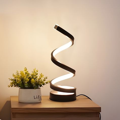 Spiral LED 3 Colours Adjustable Light
