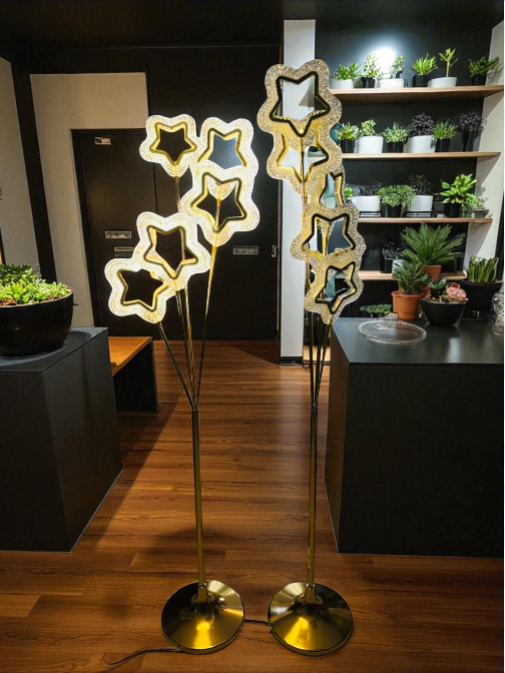 Modern Star-Shaped Floor Lamp