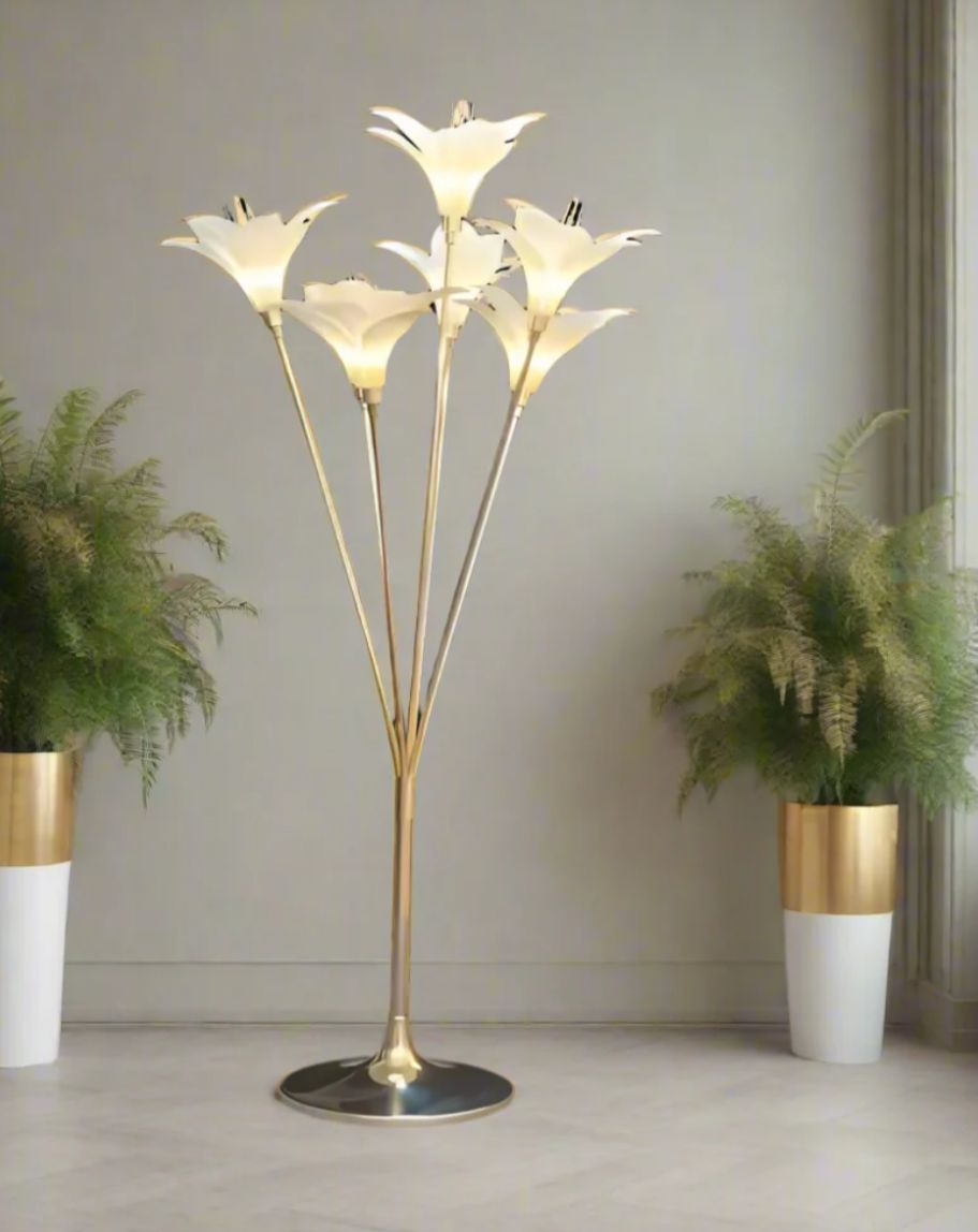 Decorative Tulip Flower Floor Lamp