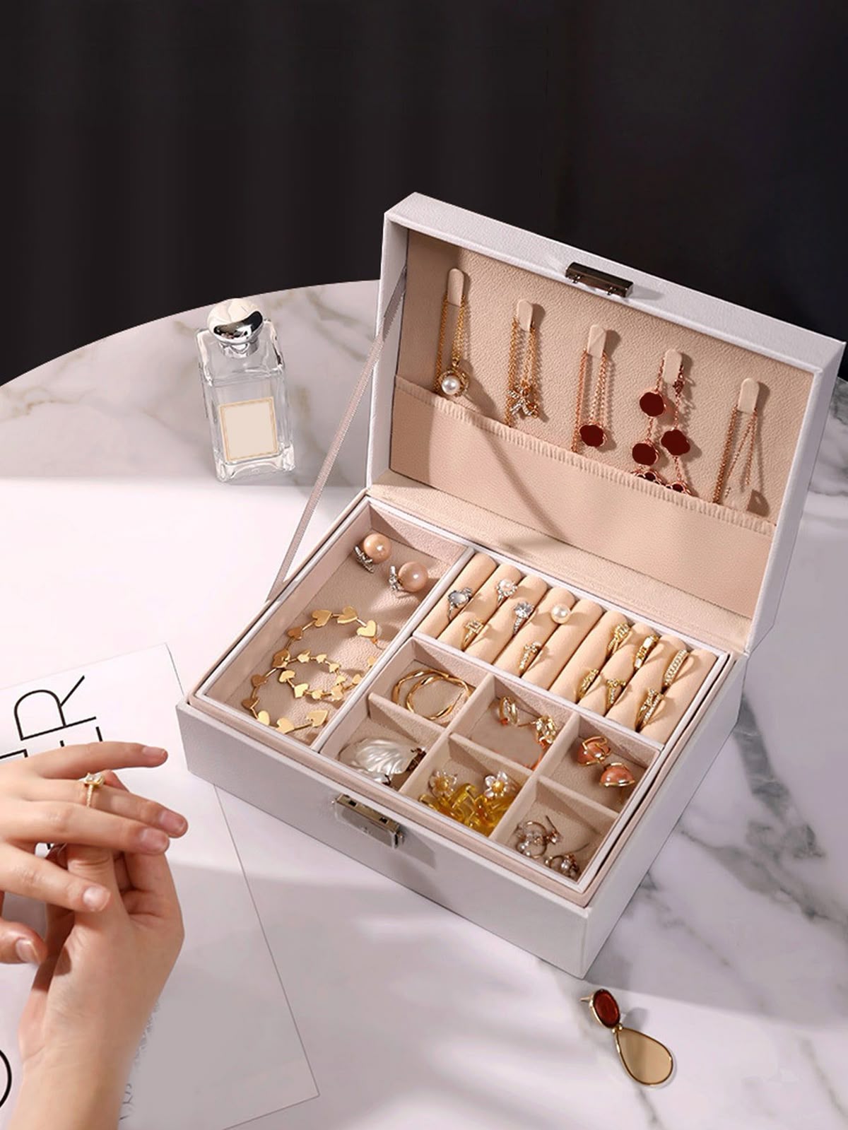 2 Layer Jewellery Organizer